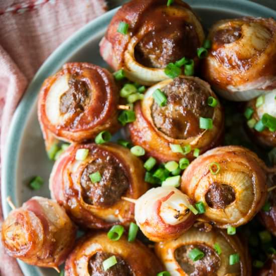 BBQ Bacon Bombs