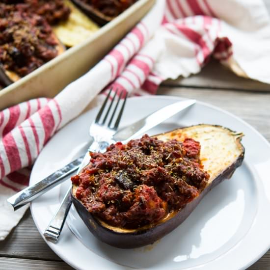 Italian Stuffed Eggplant