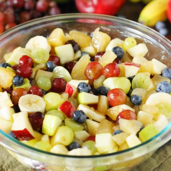 Apple Pie Filling Fruit Salad