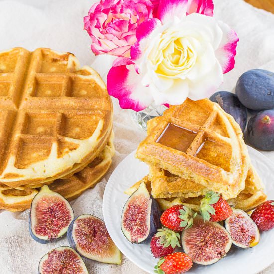 Cornmeal Waffles