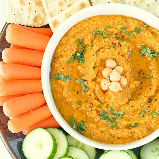 Spicy Chickpea Hummus Recipe