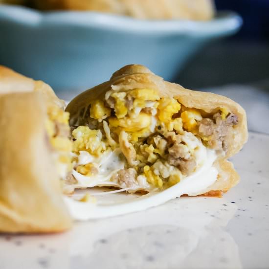 turkey sausage breakfast pockets