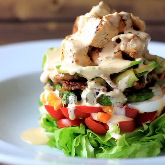 Paleo Cobb Salad & Ranch Dressing