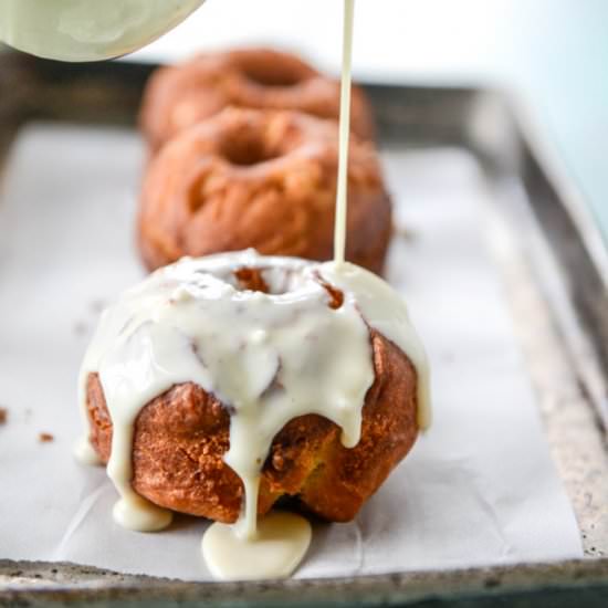 Tres leches cake donuts