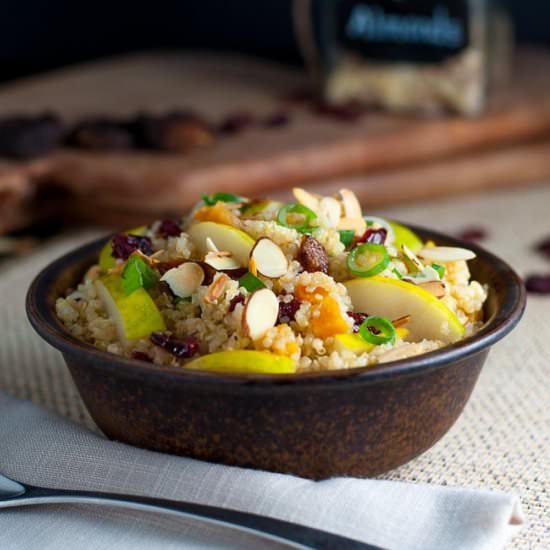 Nourishing Quinoa Salad with Pears
