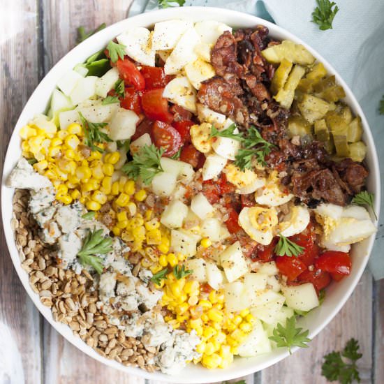 Easy Summer Cobb Salad