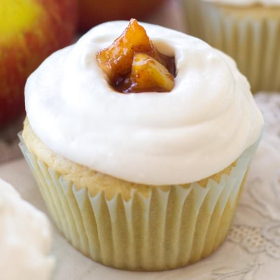 Apple Pie Cupcakes