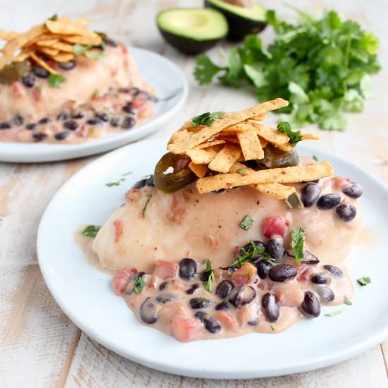 Baked Nacho Chicken