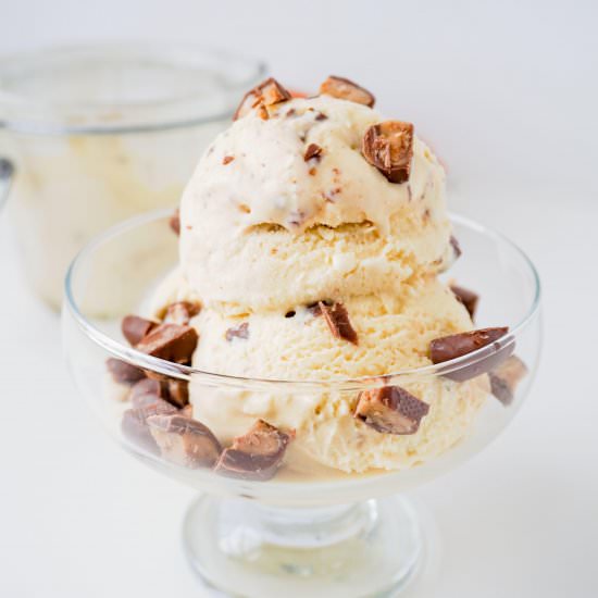 Toffee Crunch Ice Cream