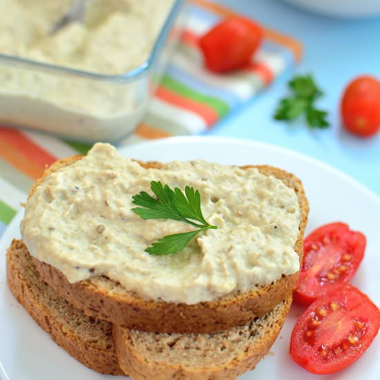 Eggplant Salad with Mayonnaise