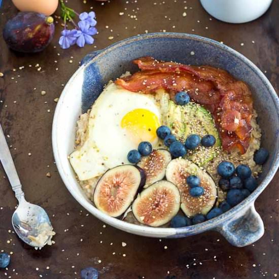 Savory Oatmeal Bowl