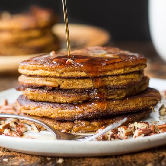 Paleo Pumpkin Pancakes