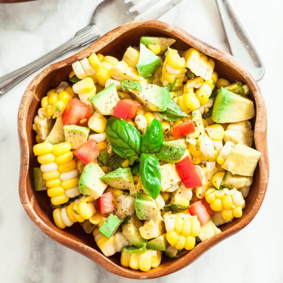 corn avocado salad