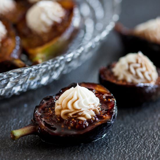 Honey Grilled Fresh Figs