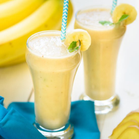 Banana-Ginger Twist Smoothie Recipe