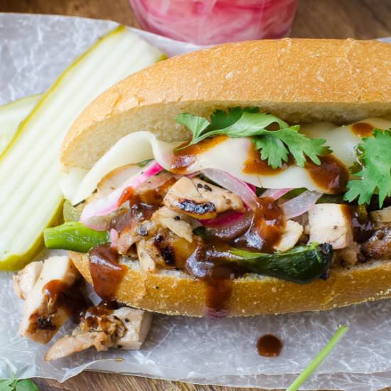 Sweet Black Pepper Grilled Chicken