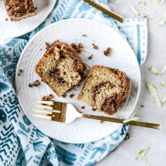 Zucchini bread coffee cake