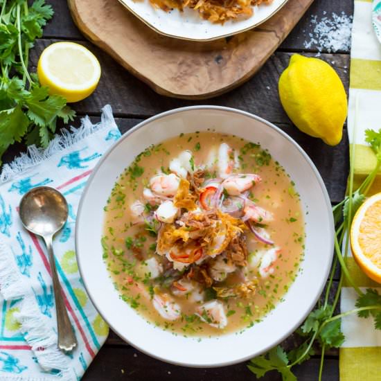 Ecuadorian Shrimp Ceviche