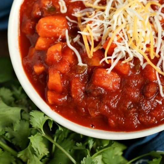 Easy Vegetarian Chili