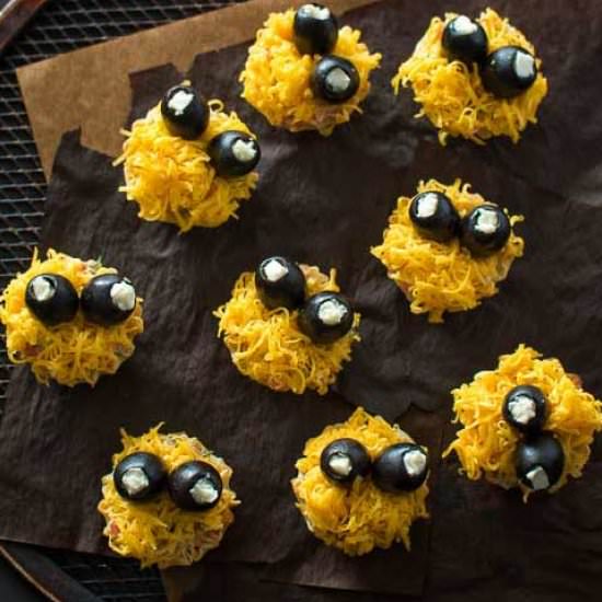 Halloween Cheese Cups