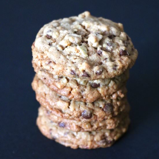 Chocolate Covered Potato Chip Cookies