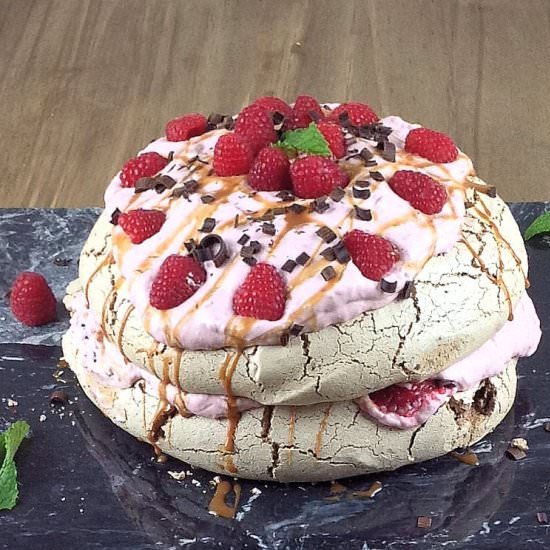 Double Chocolate Pavlova