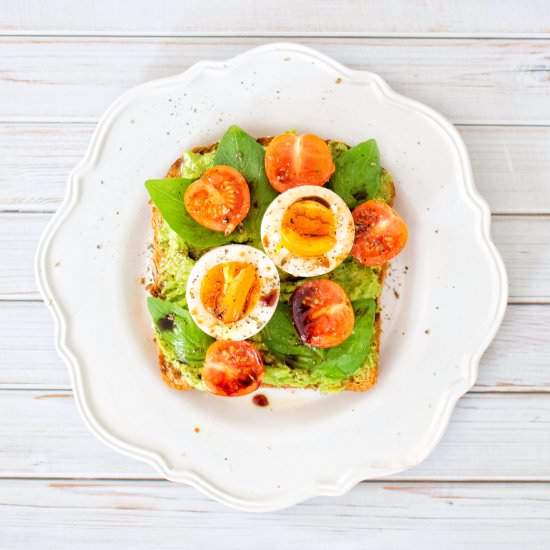 Caprese Avocado Toast