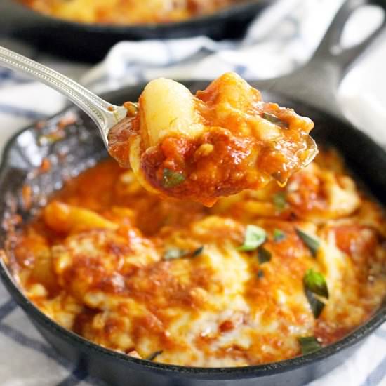 Four Ingredient Baked Gnocchi