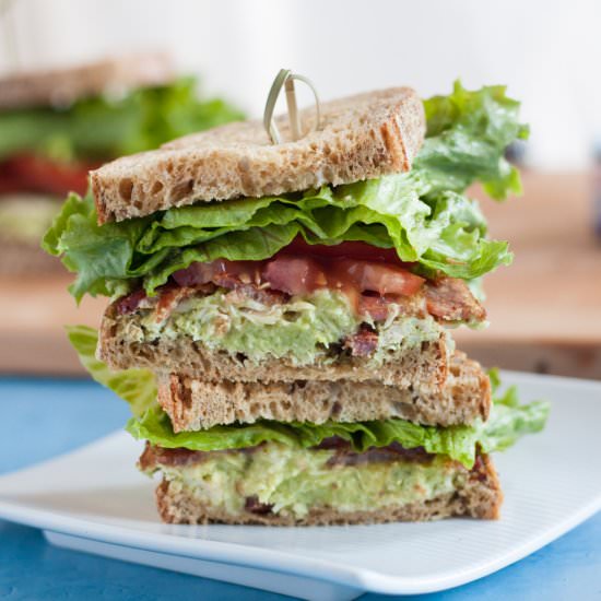 Avocado Tuna BLTs