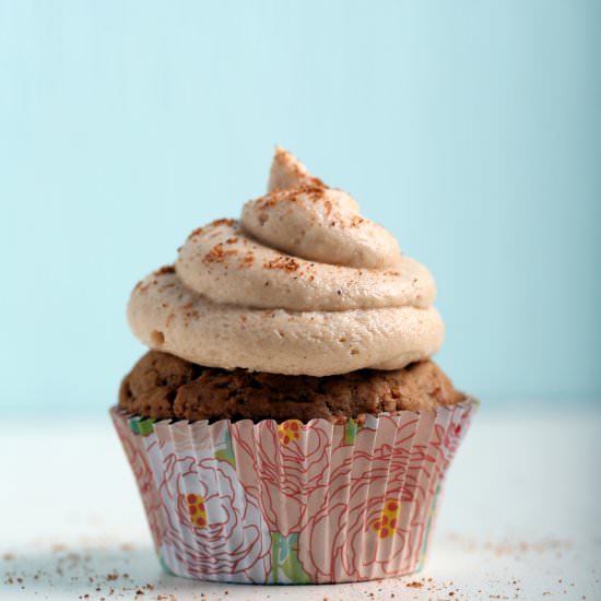 High-Rise Pumpkin Cupcakes