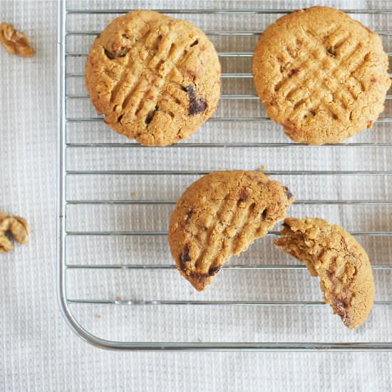 Walnut Choc Chunk Cookies