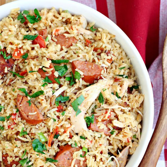 Rice Cooker Jambalaya