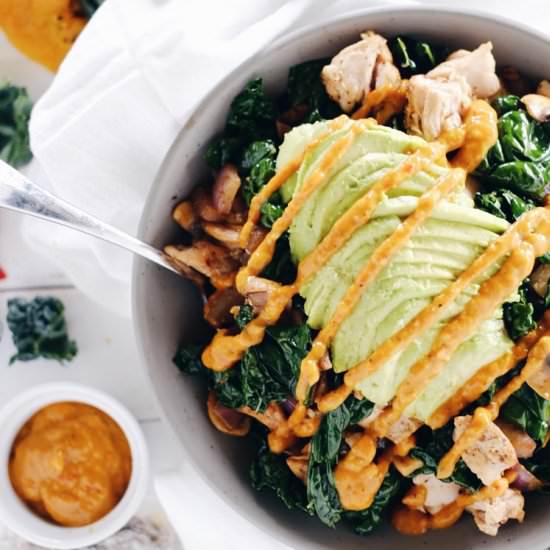 Paleo Chicken Bowl