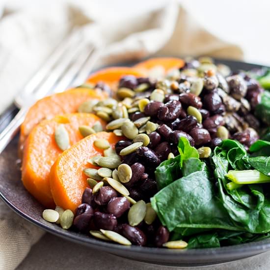 Black Bean Protein Bowl