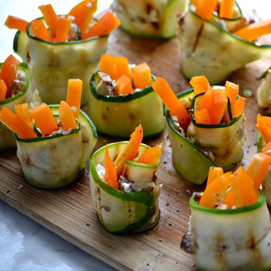 Healthy Zucchini Rolls