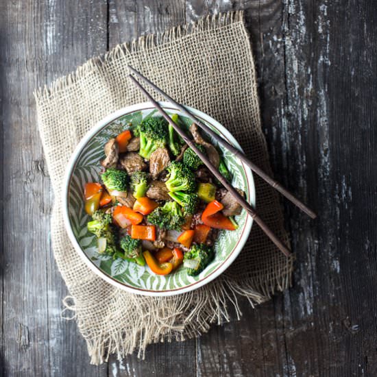 Beef and Broccoli Stir Fry