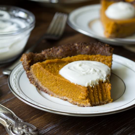 Perfect Paleo Pumpkin Pie
