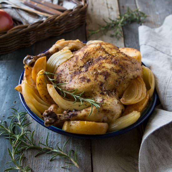 Autumn Spiced Slow Cooker Chicken
