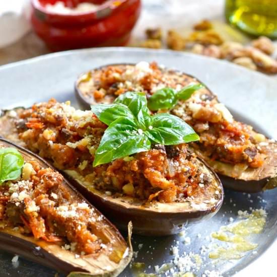 Italian Eggplant & Walnut Stuffing