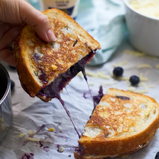 Blueberry Grilled Cheese