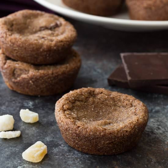 Double Ginger Molasses Cookies