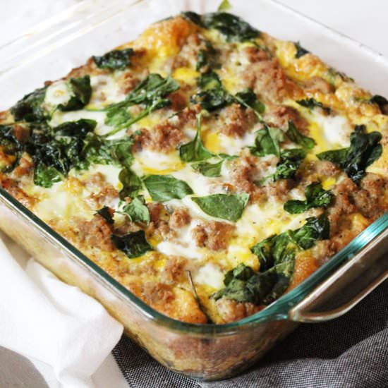 Turkey & Egg Breakfast Casserole