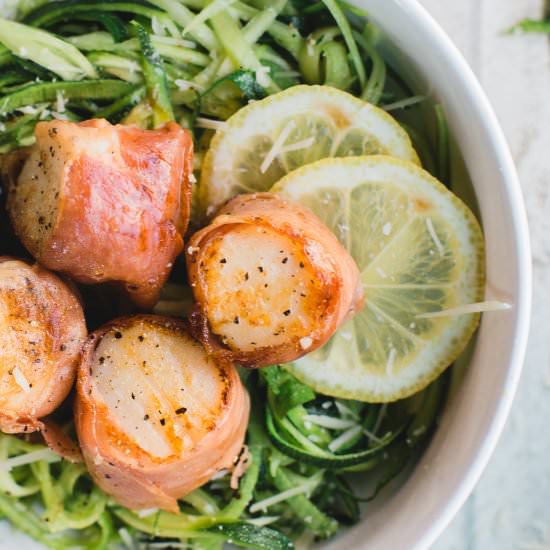 Prosciutto Wrapped Scallops
