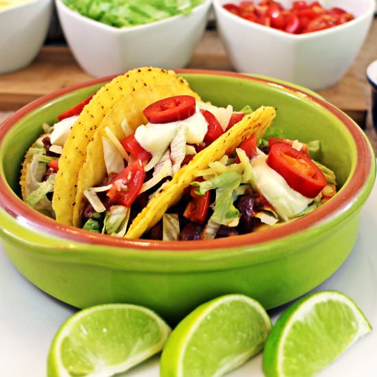 Chilli con Carne Tacos