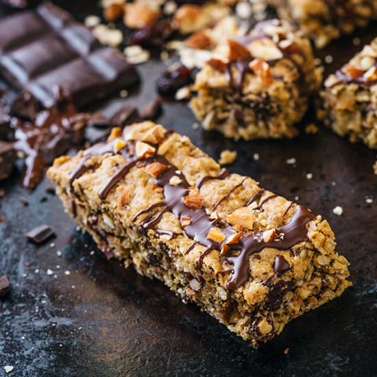 Trail Mix Cookie Bars