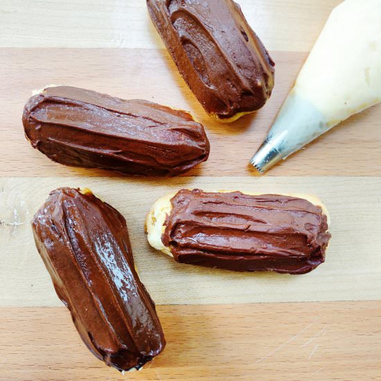 Classic French Eclairs