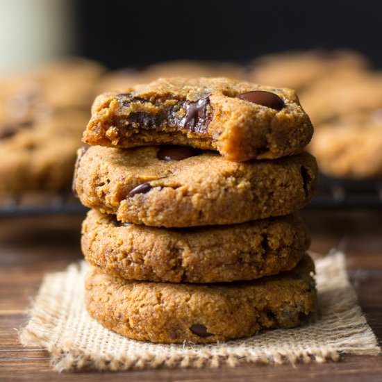 Pumpkin Chocolate Chip Cookies