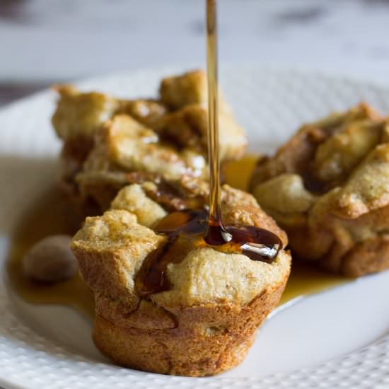 Pumpkin Spice French Toast Cups