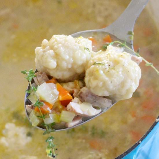 Easy Chicken and Dumplings