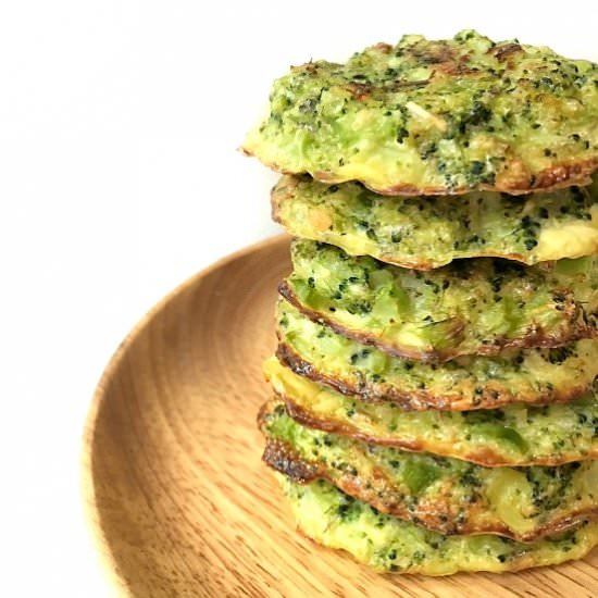 Baked Broccoli Parmesan Patties